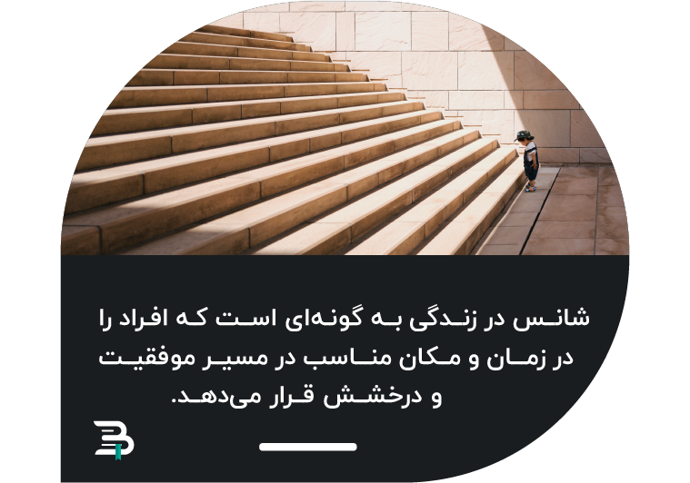 تاثیر شانس در موفقیت های زندگی پرر رنگ است شانس موفقیت زندگی